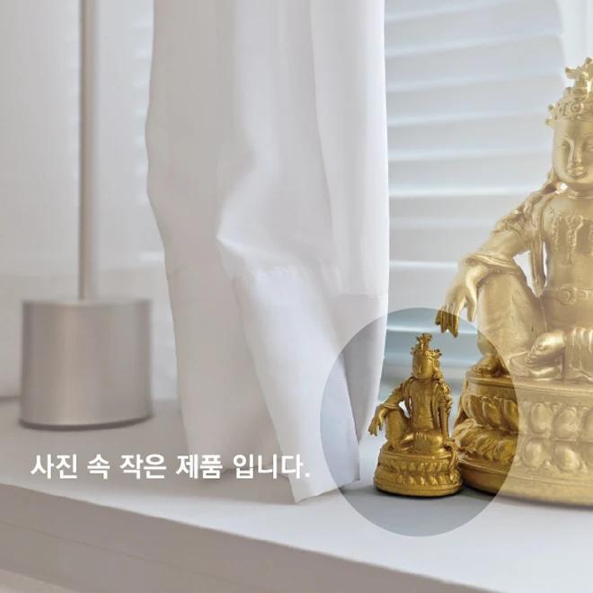 Gilt Bronze Seated Bodhisattva Avalokiteshvara 70 (3310) Miniature Exhibition