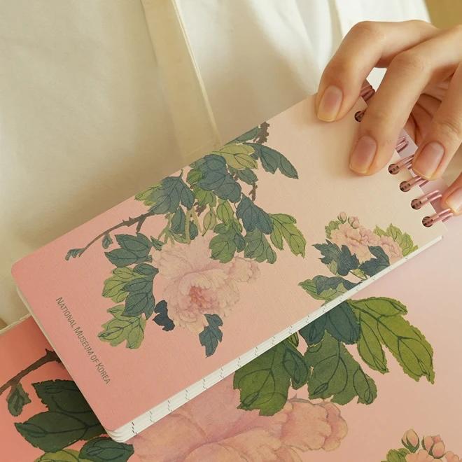 Spring Notebook (Peony) National Museum of Korea Specialty Product