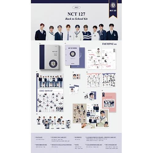 NCT 127 - 2021 Back to School Kit [JOHNNY Ver.]