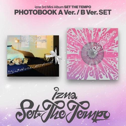 [SET] izna - [SET THE TEMPO] PHOTOBOOK A Ver. / PHOTOBOOK B Ver.