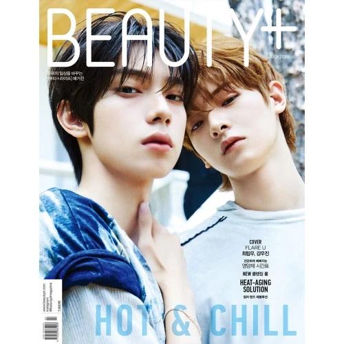 BEAUTY+ July 2026 Issue (Cover A FLARE U Choi Rib Woo, Kang Woo Jin)