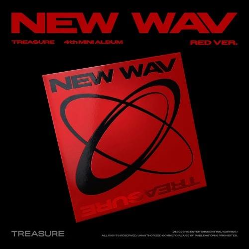 TREASURE - 4th MINI ALBUM [NEW WAV] RED VER.
