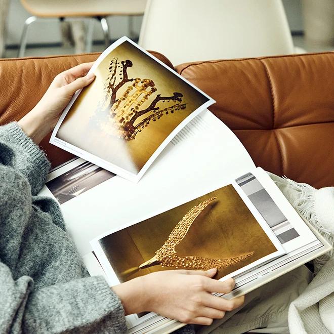 Gyeongju Gold Crown Art Print - National Gyeongju Museum Signature Product (Collaboration with Artist Koo Bon Chang)