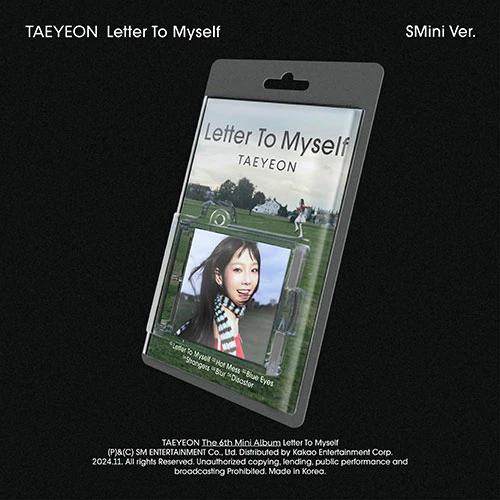 TAEYEON - Mini Album 6 [Letter To Myself] (SMini Ver. Smart Album)