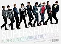 Super Junior - World Tour [Super Show 4] (3CD Digipak)