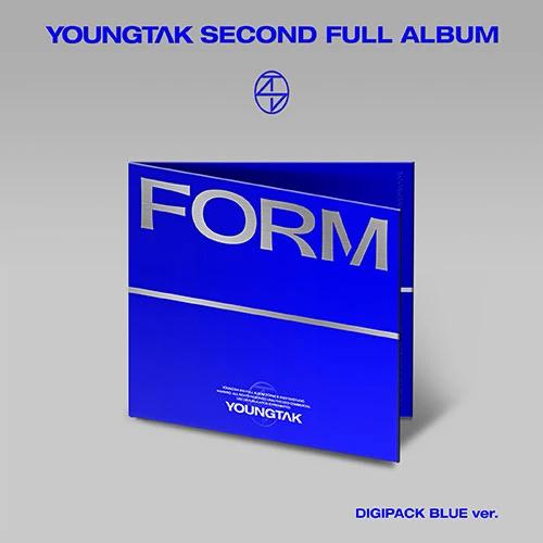 YOUNGTAK - 2nd Studio Album [FORM] (Digipack BLUE ver.)