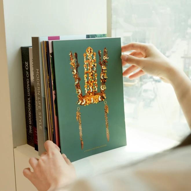 Ruled Notebook (Gyeongju Gold Crown) - National Museum of Korea Specialty Product