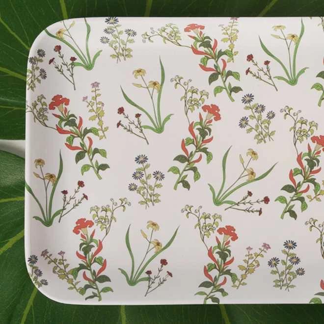 Tray with Flowers and Insects (Chochungdo)