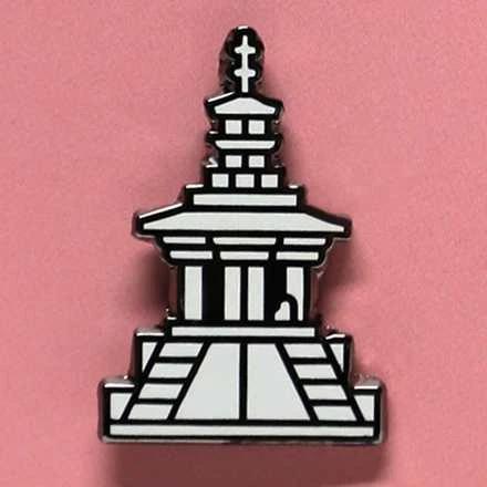 National Treasure Pin Badge (Dabotap Pagoda)