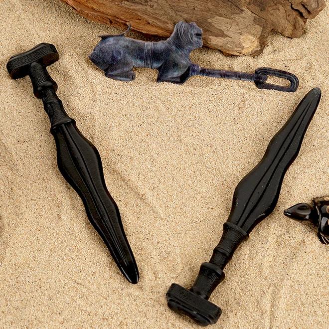 Biconical Bronze Dagger-shaped Ballpoint Pen