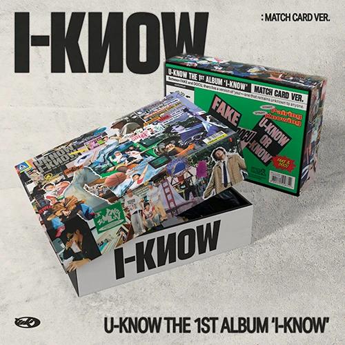 U-Know (Yunho) - 1st Studio Album [I-KNOW] (Match Card Ver. Smart Album)