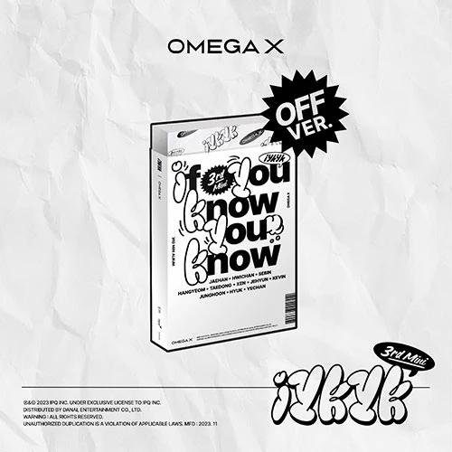 OMEGA X - 3rd Mini Album [iykyk] (OFF ver.)