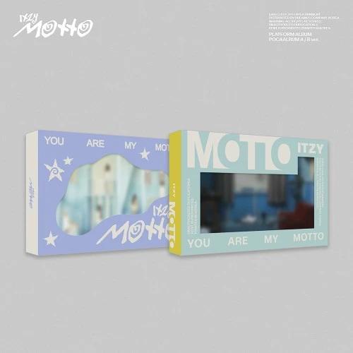 [Apple Bonus][SET/Album 2 EA] ITZY - Motto (POCAALBUM Ver.)