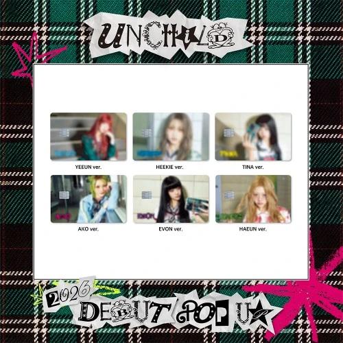 UNCHIlD - 2026 DEBUT POP-UP MD / Card Cover Sticker