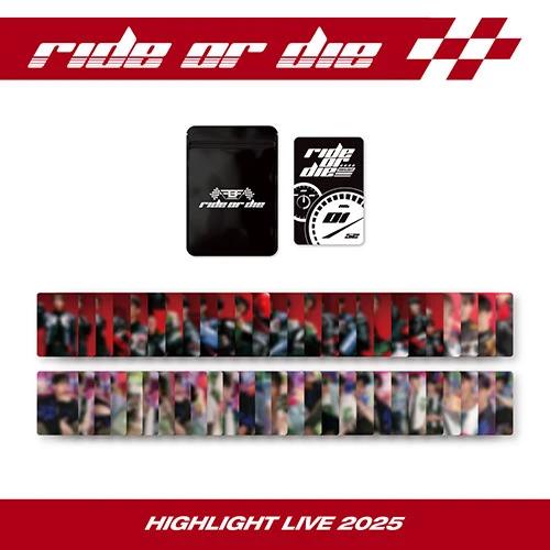 HIGHLIGHT - HIGHLIGHT LIVE 2025 [RIDE OR DIE] MD / Trading Photo Card