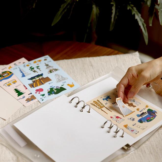 Wagl Wagl Gyeongju Sticker Set