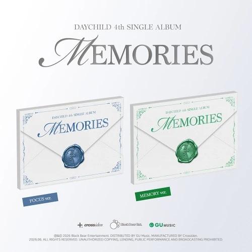 SET [Album 2 EA] Daychild - 4th SINGLE ALBUM [MEMORISE] (FOCUS ver. / MEMORY ver.)