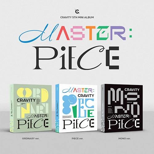 SET/3 Albums CRAVITY - 5th Mini Album [MASTER:PIECE]