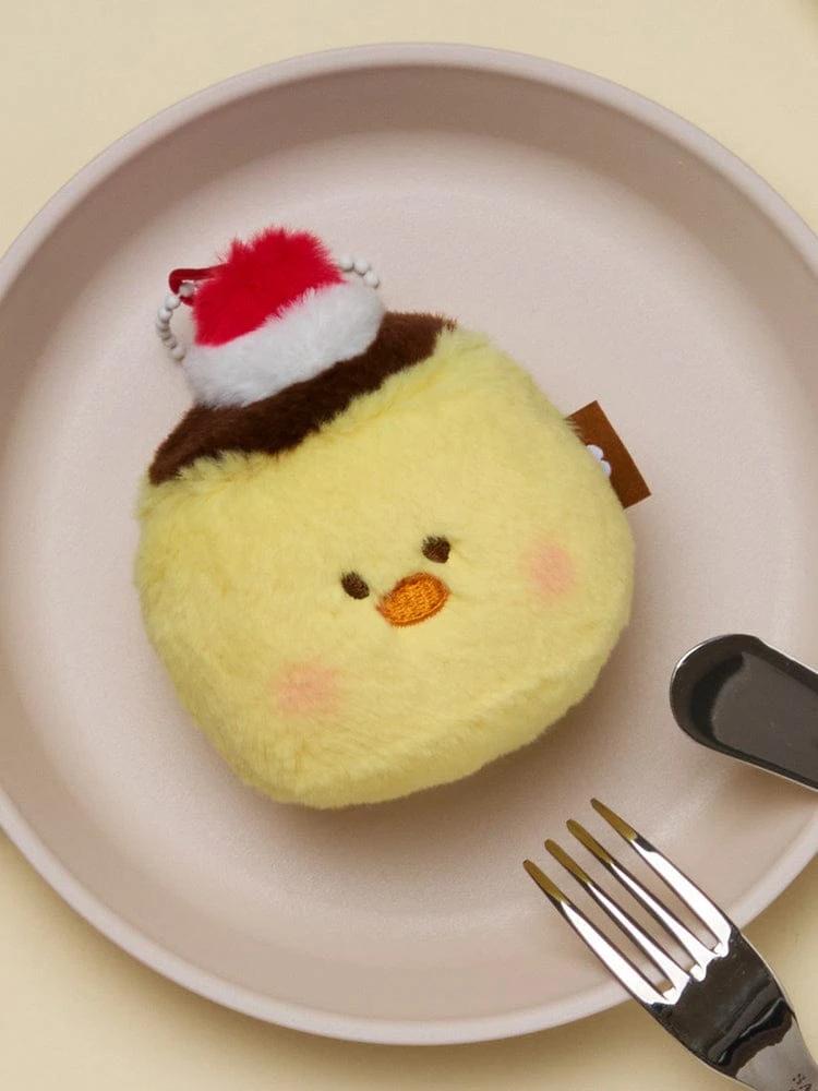 LINE FRIENDS minini Dessert Cafe Salini Pudding Plush Keyring