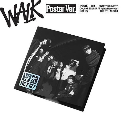 NCT 127 - 6th Studio Album [WALK] (Poster Ver.)