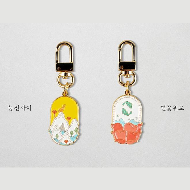 Baekje Incense Burner Keyring