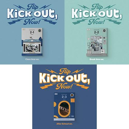 SET/Album 3 EA KickFlip (KickFlip) - Kick Out, Flip Now! (Regular Edition)
