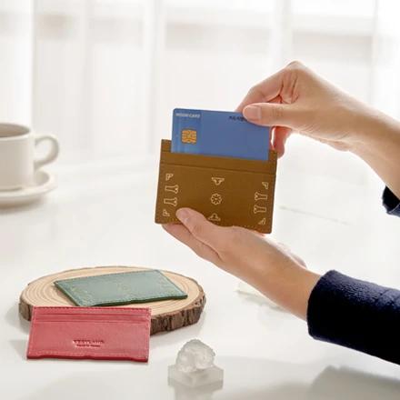 Jeonju Half-closed Card Wallet - Specialized Product of National Jeonju Museum