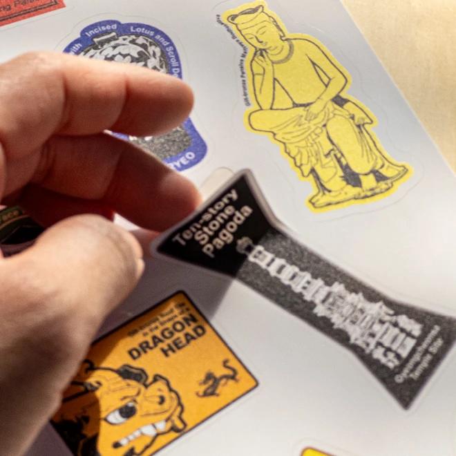 Removable Treasure Stickers (11 Types)