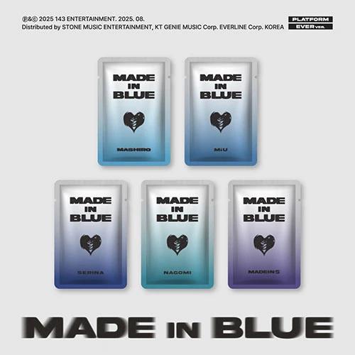 SET/5 Albums MADEIN S - MADE in BLUE (PLATFORM EVER ver.)