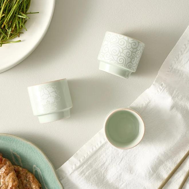 Goryeo Celadon Bowl Set