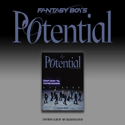 FANTASY BOYS - 2nd MINI ALBUM [Potential] (MV BEHIND DVD)