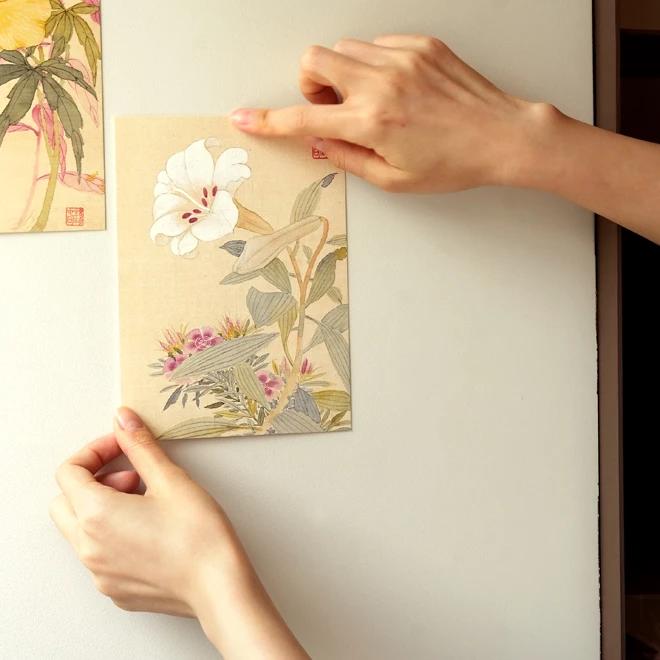 Postcard (Lilies) - National Museum of Korea Specialized Product