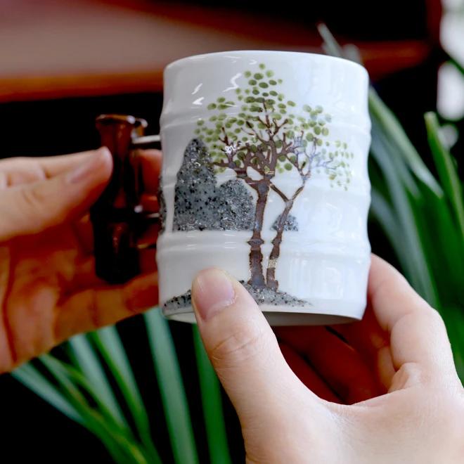 Bamboo Story Cup (Four Seasons) (Summer)
