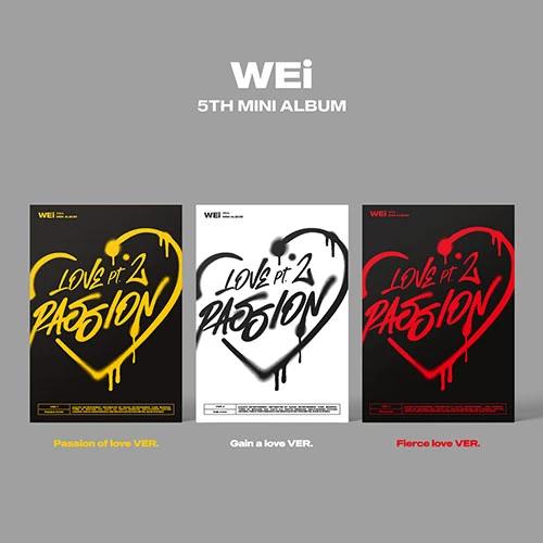 [SET] WEi - 5th Mini Album [Love Pt.2 : Passion]