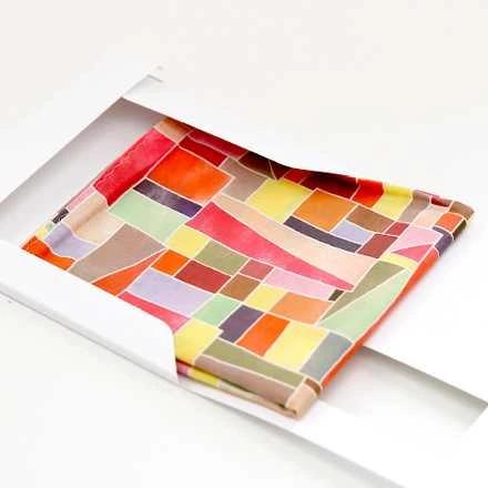 Single-layer bojagi fabric fragment