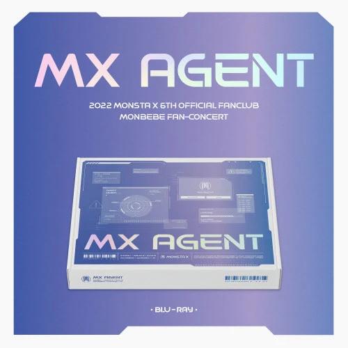 MONSTA X - 2022 MONSTA X 6TH OFFICIAL FANCLUB MONBEBE FAN-CONCERT [MX AGENT] BLU-RAY (4 DISC)