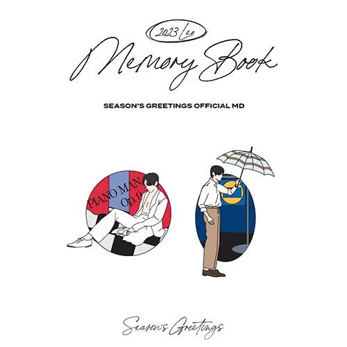 LEO - 2023 SEASON'S GREETINGS [Memory Book] MD / METAL BADGE SET
