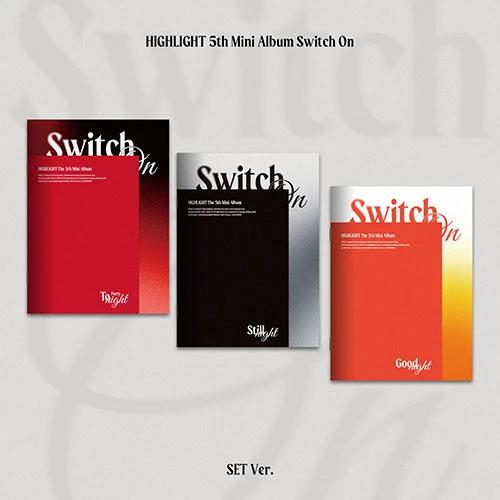 SET/3 Albums Highlight (Highlight) - THE 5th MINI ALBUM [Switch On]