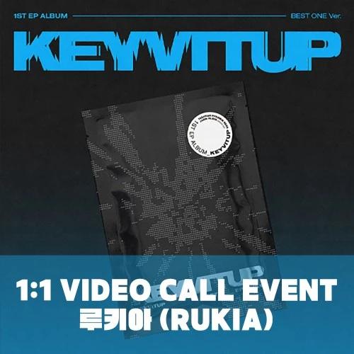[LUCHIA][7/3 Video Call] KEYVITUP - 1ST EP ALBUM [KEYVITUP] (BEST ONE Ver.) (Platform)