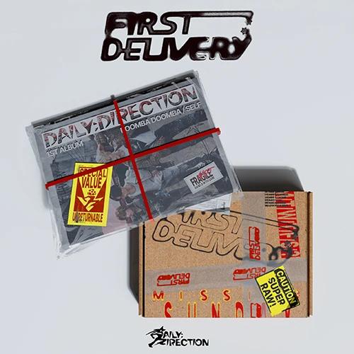 SET (Album 2 EA) DAILY:DIRECTION - 'First:Delivery' (EXPRESS ver. / NEWSPAPER ver)