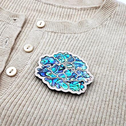 Mother-of-Pearl Brooch