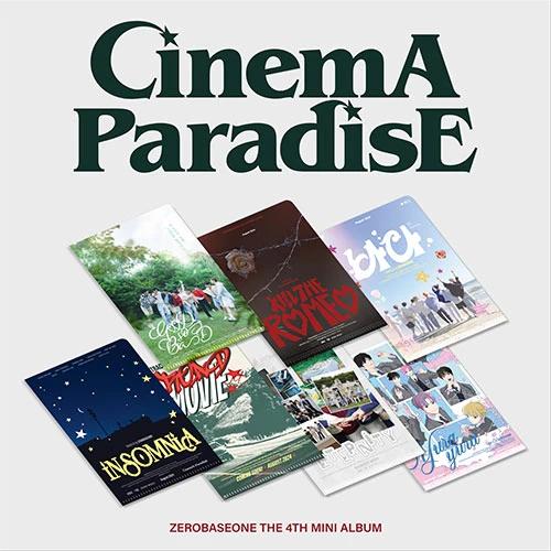 ZEROBASEONE - The 4th Mini Album [CINEMA PARADISE] (ZEROSE ver.) SET / 7 Albums