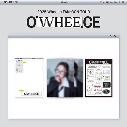 Whee In - 2025 Whee In FAN-CON TOUR [OWHEECE] MD / L-HOLDER & MINI POSTER SET