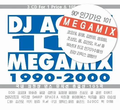V.A - 90s Popular Songs 101 MEGAMIX (DJ Acura 101 MEGAMIX) (3CD)