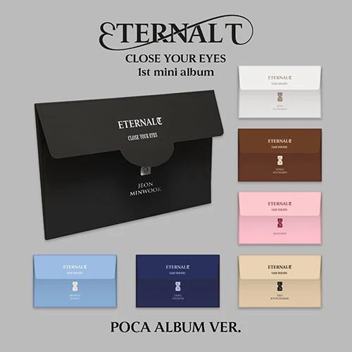SET/7 Albums CLOSE YOUR EYES - The 1st Mini Album [ETERNALT] (POCA ALBUM)