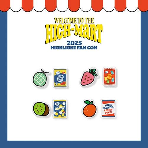 HIGHLIGHT - 2025 HIGHLIGHT FAN CON [WELCOME TO THE HIGH-MART] MD / ACRYLIC CLIP SET