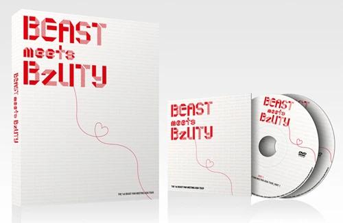 BEAST - 1st Asia Fan Meeting Tour Making Book + DVD (First Limited Edition)