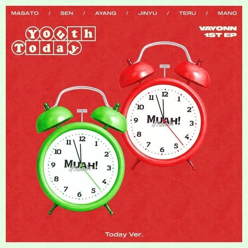 VAYONN - 1ST EP 'Youth Today' (Today Ver.) (A Ver.)