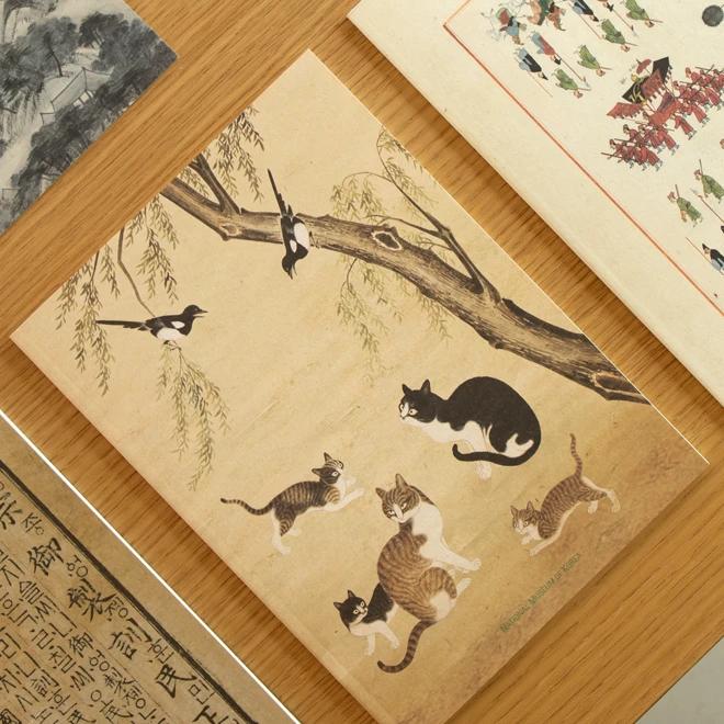 Ruled Notebook (Cat) - National Museum of Korea Specialized Product
