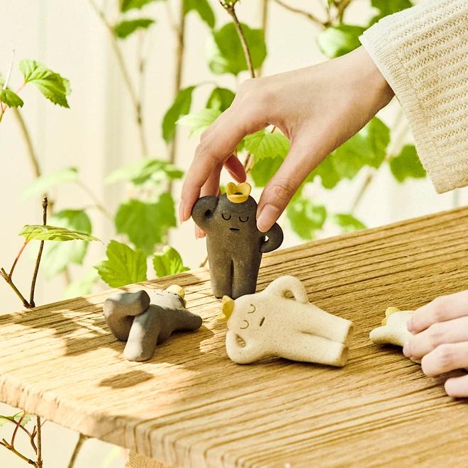 Bangasayu Ceramic Figure Series (Smart Bangasa) - National Museum of Korea Specialized Product